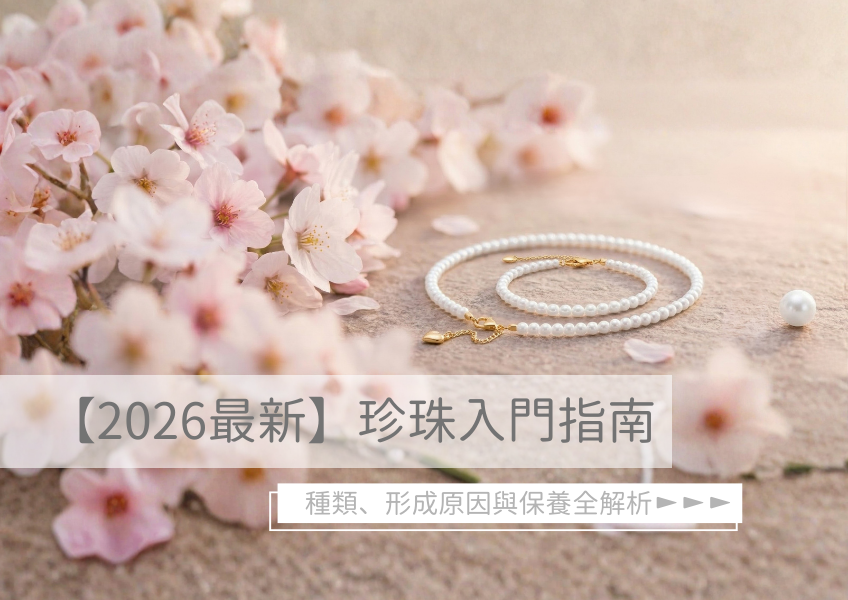 【2026最新】珍珠入門指南，種類形成原因與保養全解析
