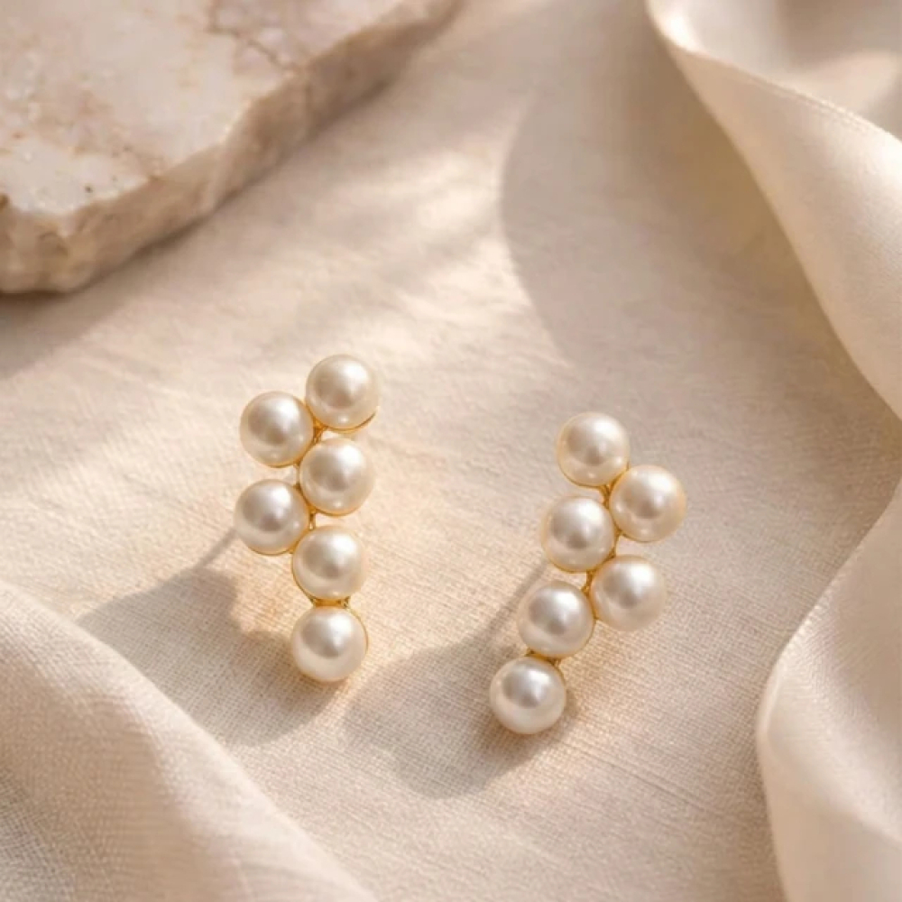 【City Diamond 引雅】網路獨家 日本AKOYA珍珠 3mm 925純銀 造型 耳環 (東京Yuki系列)