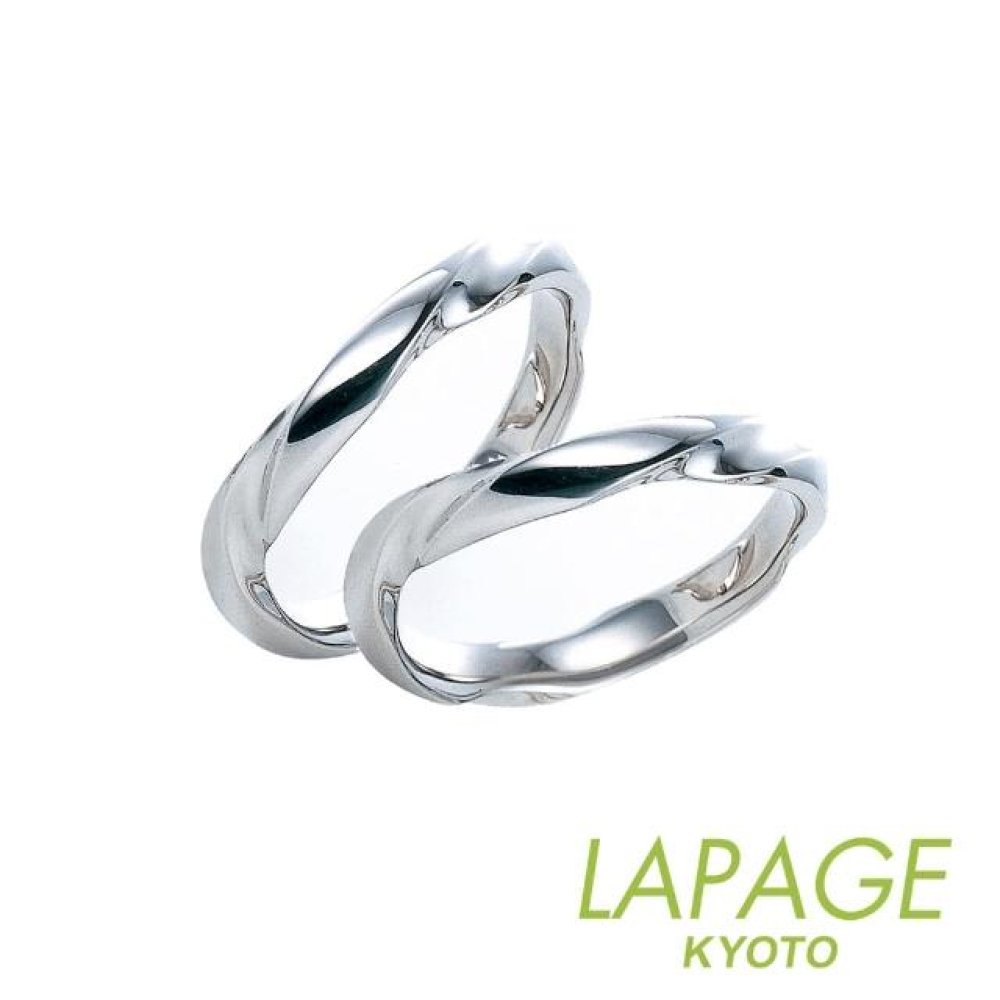 【LAPAGE】日本進口 進展 鉑金鑽石對戒(經典系列)