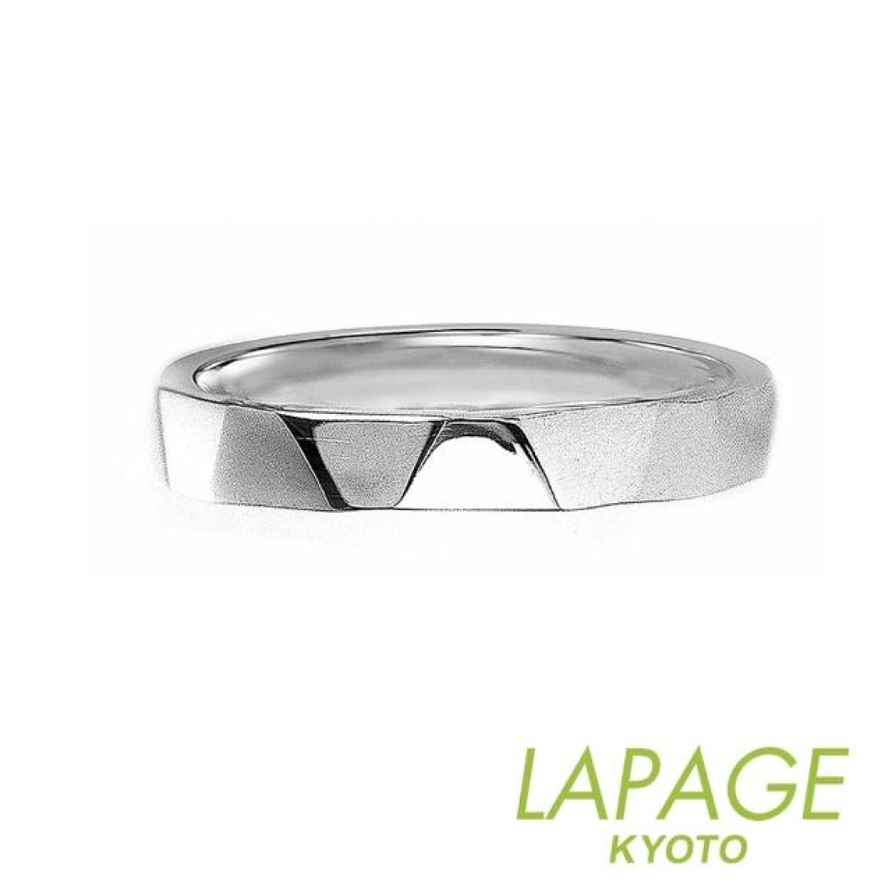 【LAPAGE】日本進口 大理石 鉑金鑽石男戒/婚戒(經典系列)