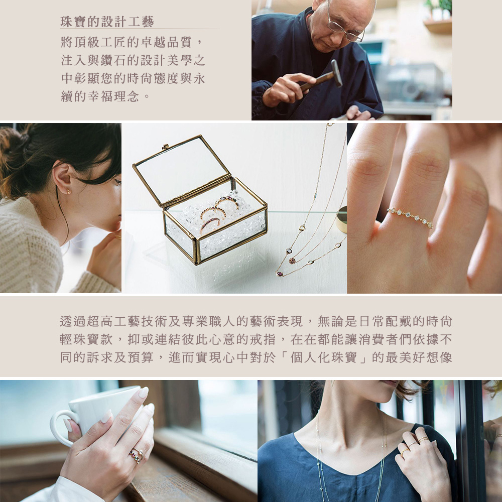 【City Diamond 引雅】『暮色』18K大溪地南洋珠 灰珍珠黃K金耳環(東京Yuki系列)