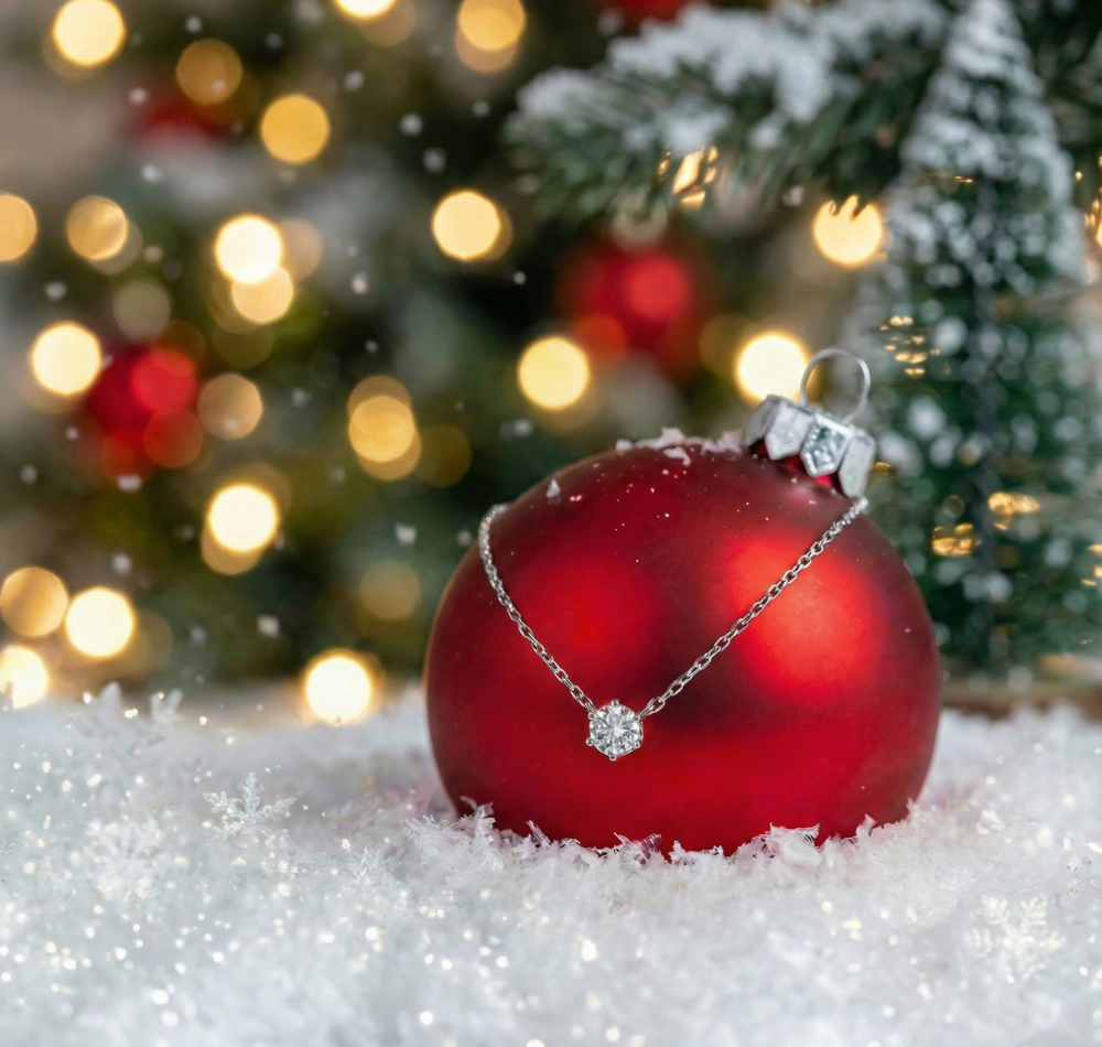 【City Diamond 引雅】日本鉑金天然鑽石24分六爪項鍊 套鍊